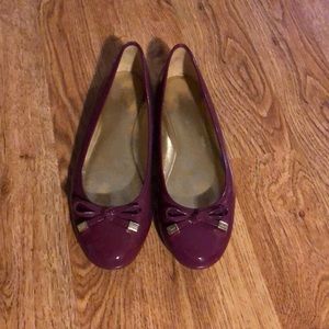 Coach Flats with Bow